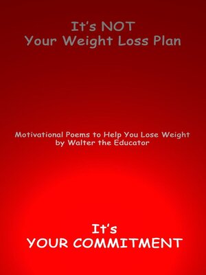 cover image of It's NOT Your Weight Loss Plan, It's  Your Commitment